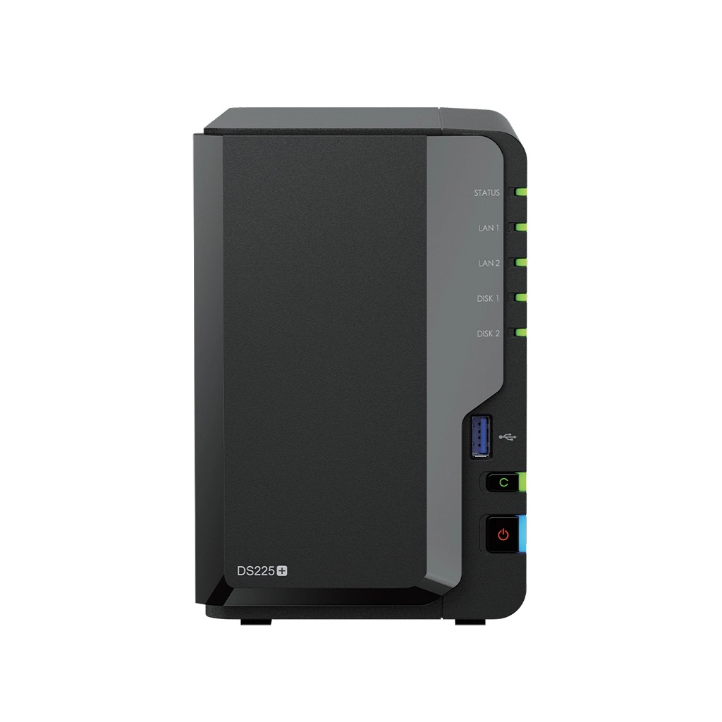 Manufacturer product image of Synology DiskStation DS225+ · Diskless.