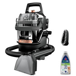 BISSELL Little Green HydroSteam 3618 portable carpet and upholstery cleaner.