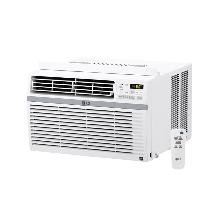 LG manufacturer photo of the LW8024RD window air conditioner.