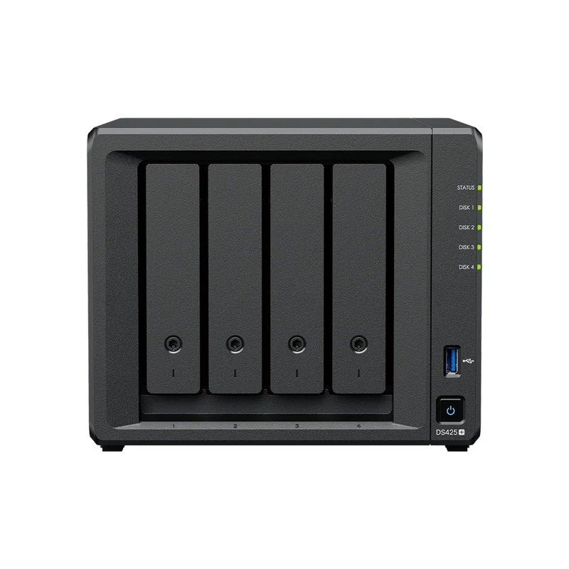 Synology manufacturer image of the DS425+ four-bay enclosure.