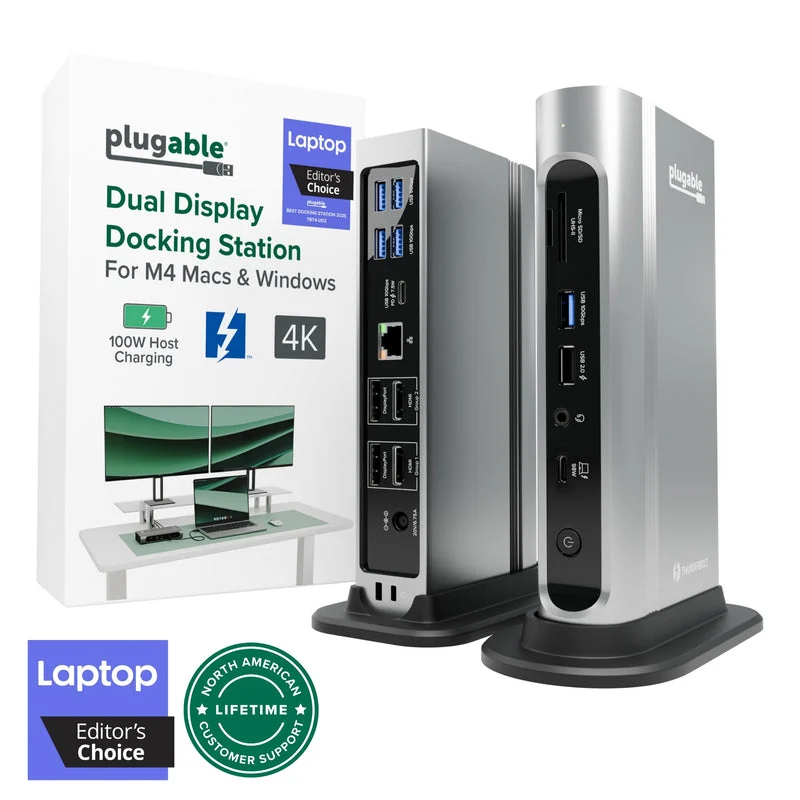 Plugable TBT4-UDZ docking station.