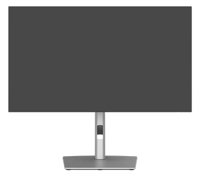Manufacturer front view of the Dell U2725QE monitor and stand, from its user guide.